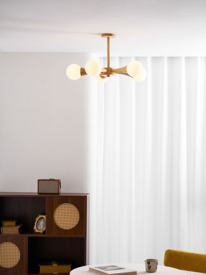 Wooden Nera Chandelier