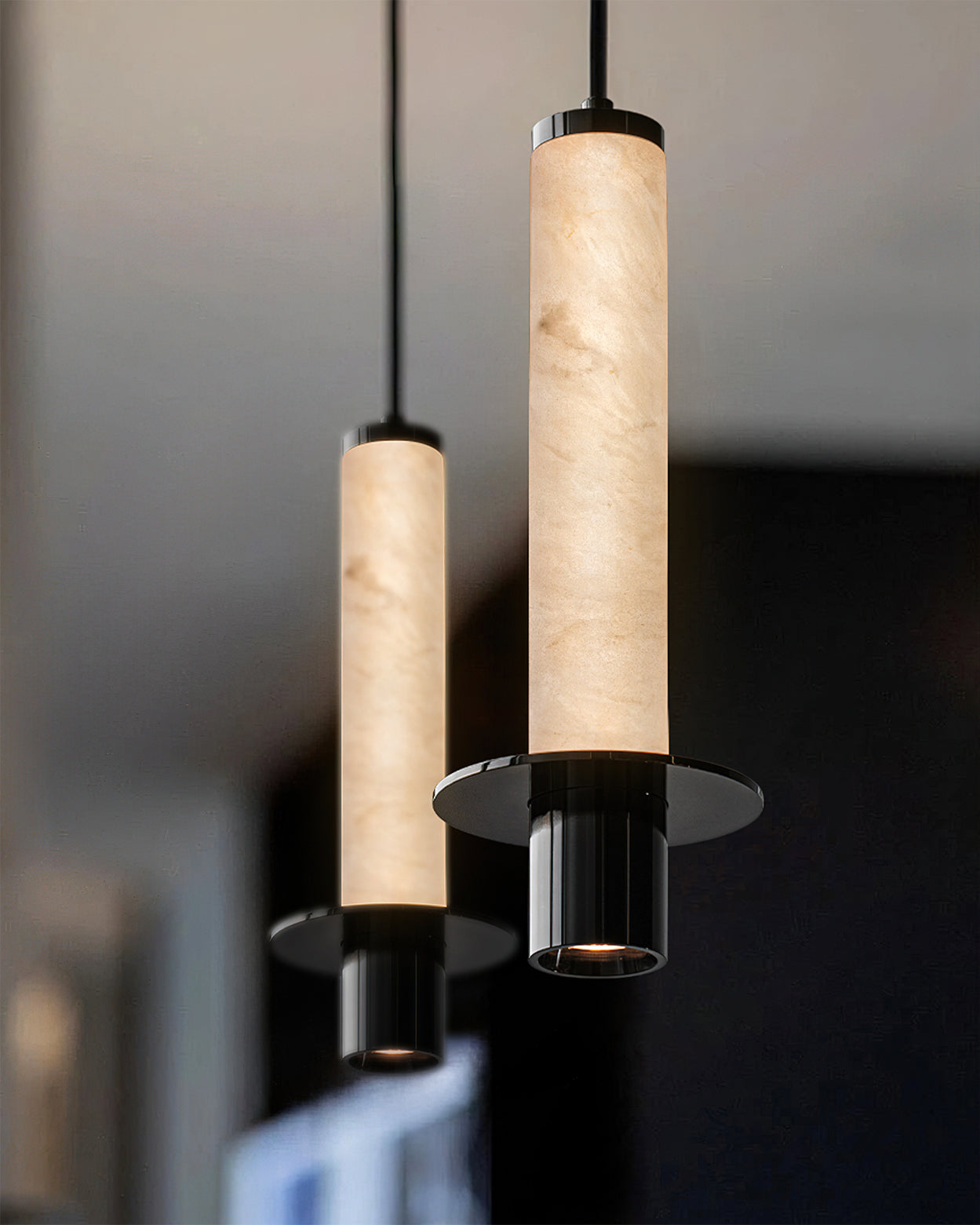 Zigrina Alabaster Pendant Light