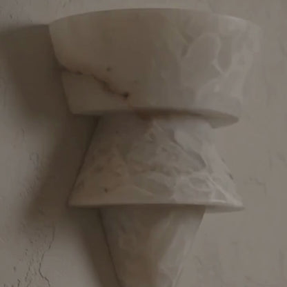 Laboratory Alabaster Wall Light