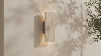 Toulouse Travertine Wall Lamp