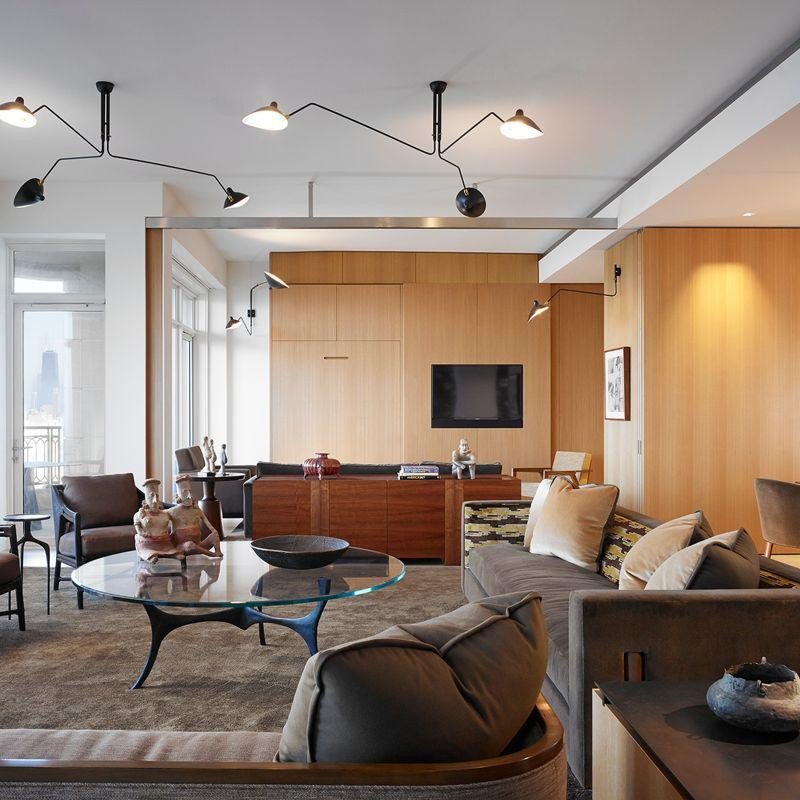 Serena Three Arm Ceiling Light